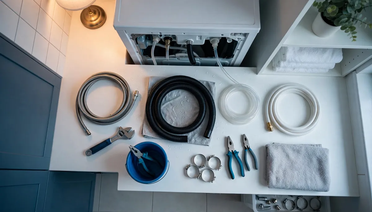 Durite de machine à laver : comment la choisir et la remplacer ?