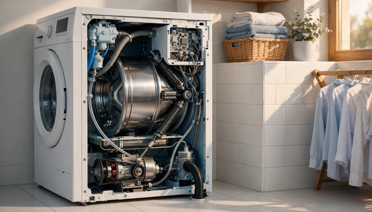 Schéma d'un lave-linge : comment fonctionne votre machine ?